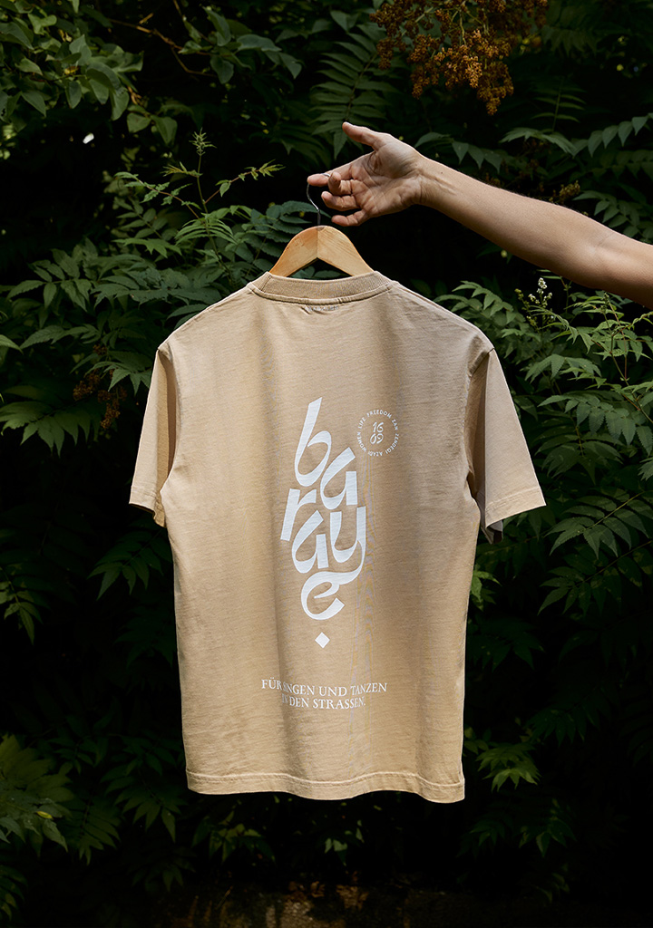 Baraye Charity T-Shirt Camel